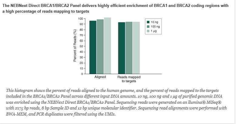 NEBNext Direct® BRCA1/BRCA2 Panel--NEB酶试剂 New England Biolabs