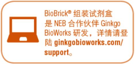BioBrick® 组装试剂盒--NEB酶试剂 New England Biolabs